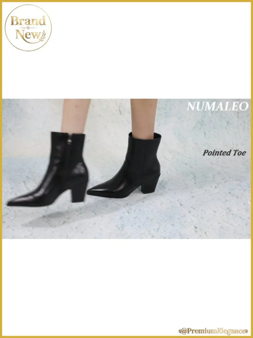 Womens Ankle Boots Chunky Low Heel Pointed Toe Heeled Booties Suede